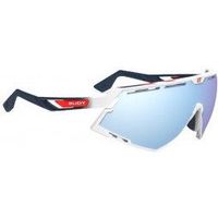 rudy project defender white gloss  fade bluered stripes -white  multilaser ice