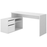 escritorio rox 2 opciones de montaje blanco
