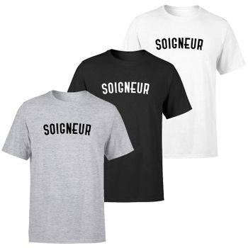 Soigneur Men's T-Shirt - M - Black