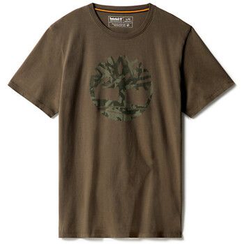 Timberland Camiseta Logo arbre camouflage para hombre