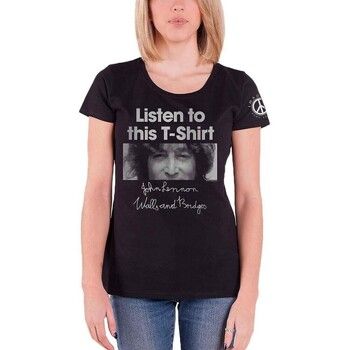 John Lennon Tops y Camisetas Listen Lady para mujer