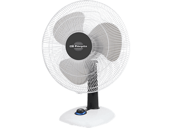 Ventilador de sobremesa - Orbegozo TF0143, 50W, Oscilación, 3 Velocidades