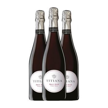 Parxet Titiana Rosé Brut Cava Joven 75 Cl 11.5% Vol. (pack De 3 Unidades)