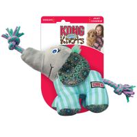 kong wild knots carnival elephant - smallmedium 9 x 17 x 13 cm l x w x h