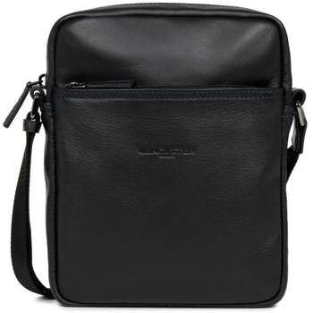 LANCASTER Bolso Bolso bandolera hombre SOFT VINTAGE Negro/Azul para hombre