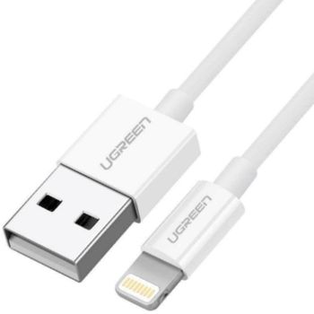 Ugreen 20728 Cable USB-A a Lightning 1metro Blanco