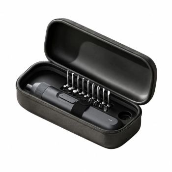Destornillador eléctrico recto de 2000 mAh, 4 N·m, 3 ajustes de torque, piezas magnéticas, anillo, LED, avance y retroce