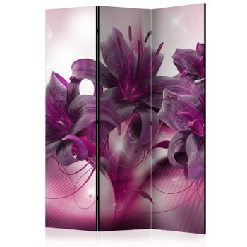 Biombo - The Purple Flame (135x172 Cm)