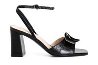 sandalias charol con hebilla black 40