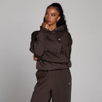 Sudadera con capucha oversize Basics para mujer de MP - Chocolate - L