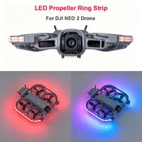 anillo de luz led para helices de dron dji neo 2 accesorio para vuelo nocturno cubierta de helice con luz led intermitente 3 modos