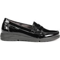 fluchos mocasines f1835 negro para mujer