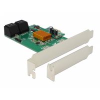 tarjeta de red delock 90382 pci express 4xsata 6 gbps soporte smart trim ncq