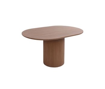 Mesa de centro con efecto de madera, faro, nogal, 90x60x45 cm