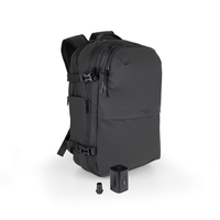 mochila viaje tooq tqbp-v101-bk portatil 17 compresion vacio bomba aire 30-55l negra