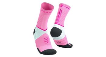 Calcetines compressport ultra trail v2 0 rosa