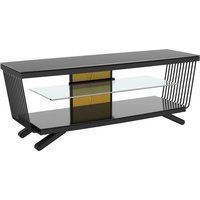 avf flow 1250 tv stand - black black