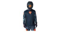 camiseta de manga larga fox ranger image print azul para hombre