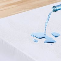 homesol  protector de colchon impermeable de rizo 100 poliester tratamiento anti acaros transpirable