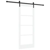 puerta corredera orkdal y negro 83 x 202 cm vidaxl