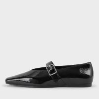 vagabond wiolette patent leather flats - uk 5