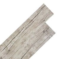 laminas de suelo de pvc autoadhesivas roble lavado 305 x 61 cm vidaxl
