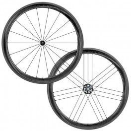 Campagnolo Juego De Ruedas Bora Wto 45 Dark 2wf Tubeless Ready Shimano