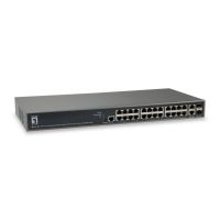 switch levelone gep-2682 gestionado l3 gigabit ethernet poe montaje en rack
