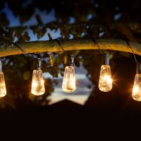 solar eureka vintage bulb fairy lights