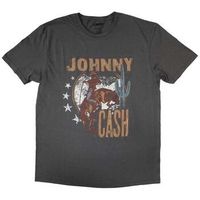 johnny cash tops y camisetas ro10843 para mujer