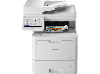 Impresora multifunción láser - Brother MFCL9670CDN, Impresión doble cara, Color, WiFi, Fax, Blanco