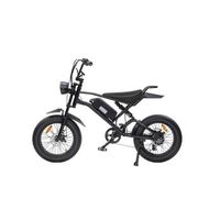 rush horse v2 bicicleta electrica - motor 1000w bateria 48v 15ah doble modo de conduccion suspension doble - negro
