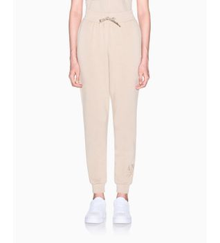 A|X Armani Exchange para mujer. XW000828AF13397U6223 Pantalón Joggers beige (L), Casual, Poliéster
