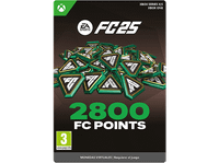 xbox series x s  one ea sports fcr 25 - 2800 fc points codigo de descarga juego base se vende por separado