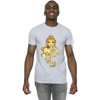 disney camiseta beauty and the beast never judge para hombre