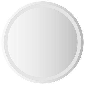 Espejo De Baño Led Redondo 60 Cm Vidaxl