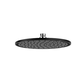 Rociador De Cabeza Kludi A-qa 250 Mm, Negro Mate/cromo, 6432587-00