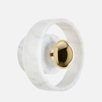 tom dixon stone led wall light - marble