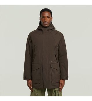 G-Star para hombre. D26891-E058-A926 Parka Multipocket marrón (M), Casual, Poliéster