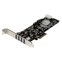 tarjeta pci express 4 puertos usb 30 fuente sata molex ua sp
