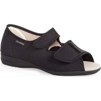 calzamedi pantuflas 3084 negro para mujer