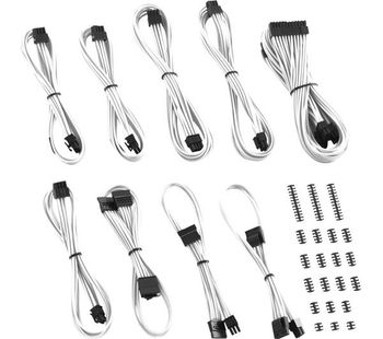 CABLEMOD Classic ModMesh RT-Series ASUS ROG/Seasonic Cable Kit - White, White