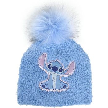 Stitch Gorro Set De Invierno Bufanda Y Gorro Rosa Niña para niña