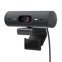 logitech brio 500 webcam fullhd grafito