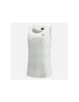 camiseta de padel macron start cb lucia singlet blanco mujer