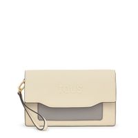 tous clutch audree 2002286901-beige - gris