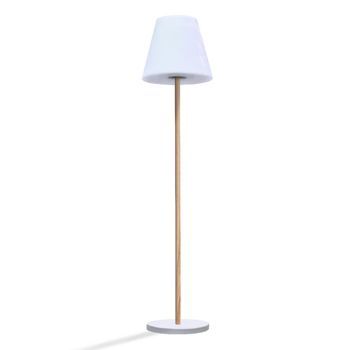 Farola Solar H150cm Wood