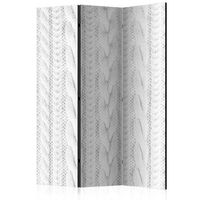 biombo - white knit 135x172 cm