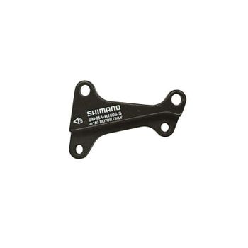 Shimano - Pinza de freno trasera ADAPT. S/S 180 mm SMMAR180S para bicicleta de carretera y montaña, compatible con sistemas hidráulicos y mecánicos, diseño ligero y aerodinámico para mayor seguridad y