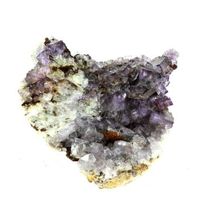 fluorita - piedra natural del reino unido greenlaws mine daddry shield weardale co durham - cristal multicolor raro y unico  14200 ct -